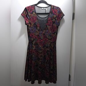 Moving Sale! { Kimchi Blue Urban Outfitters Dark Floral Dress Size M
